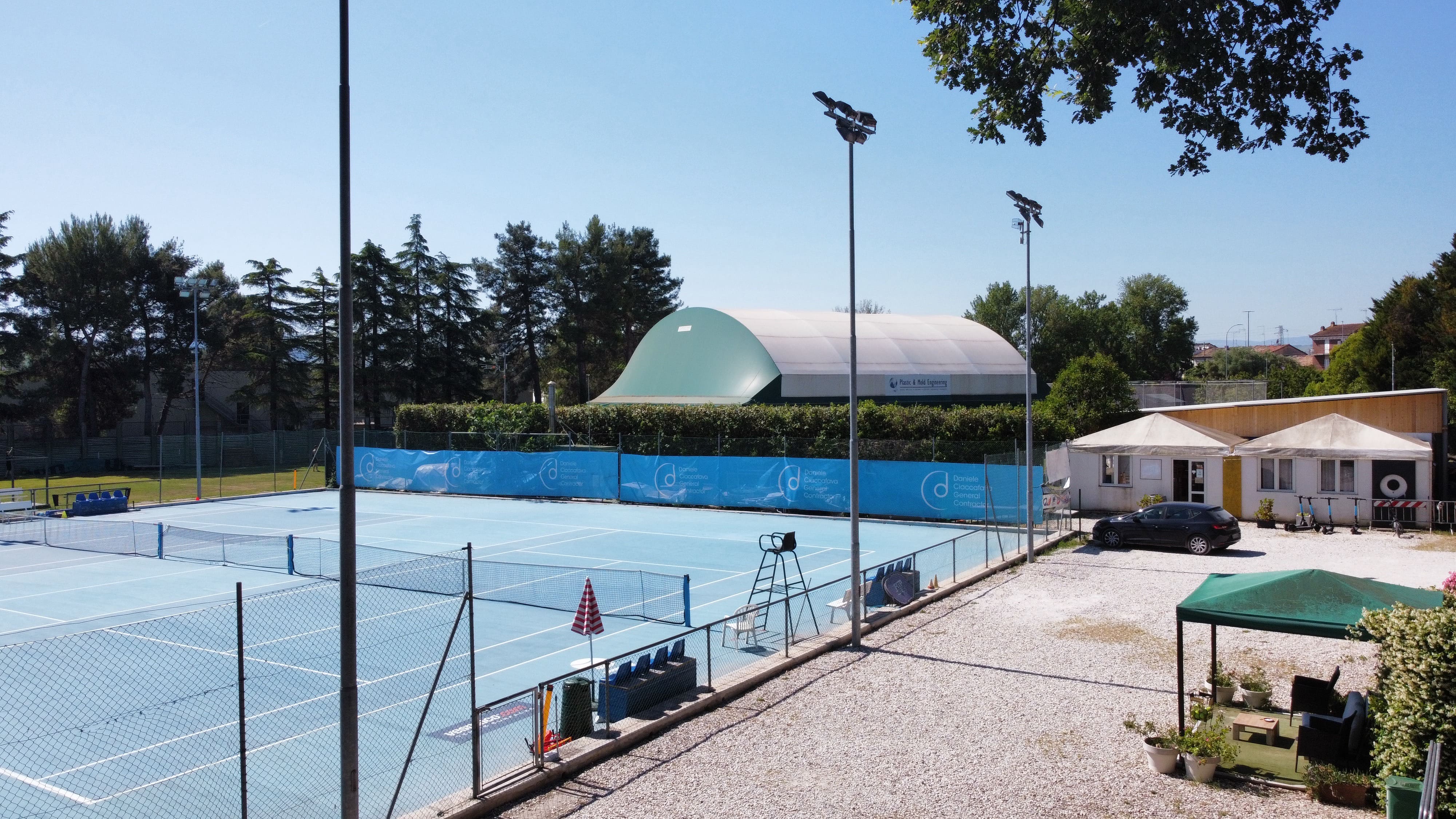 Campi da tennis e cupola MTA